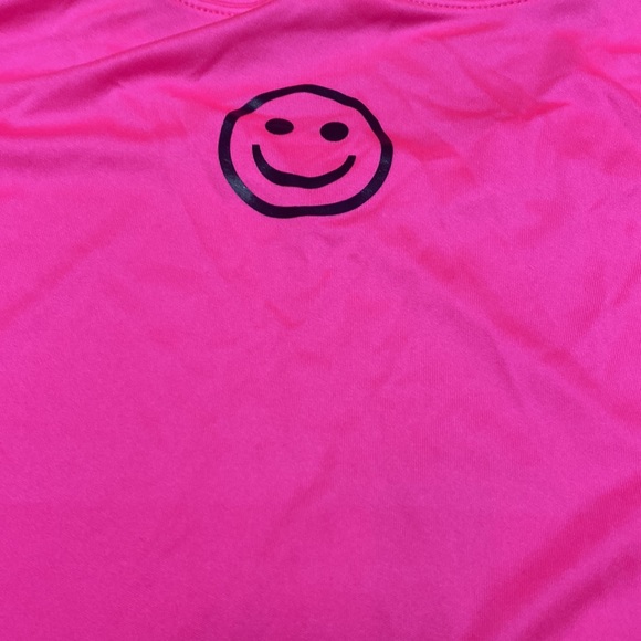 Bright pink crush jersey tee - Picture 4 of 4